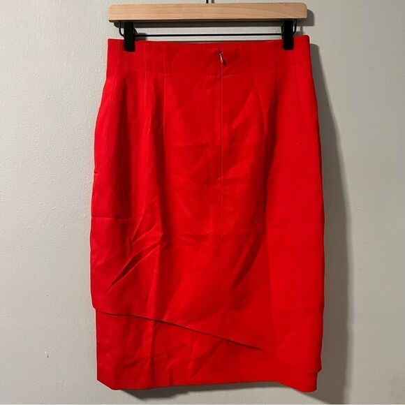 Escada Vintage Wool Skirt with Slit Size 38 - Picture 5 of 10